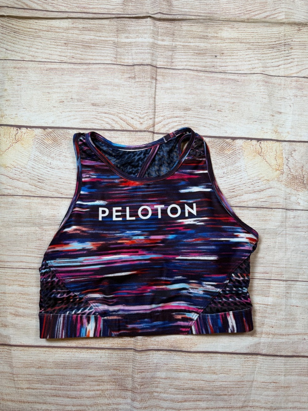 Wear It To Heart Peloton Women's Multi-Color Performance Sports Bra